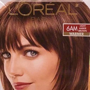 New L’Oréal Paris Light Amber Brown (6AM) Permanent Hair Color